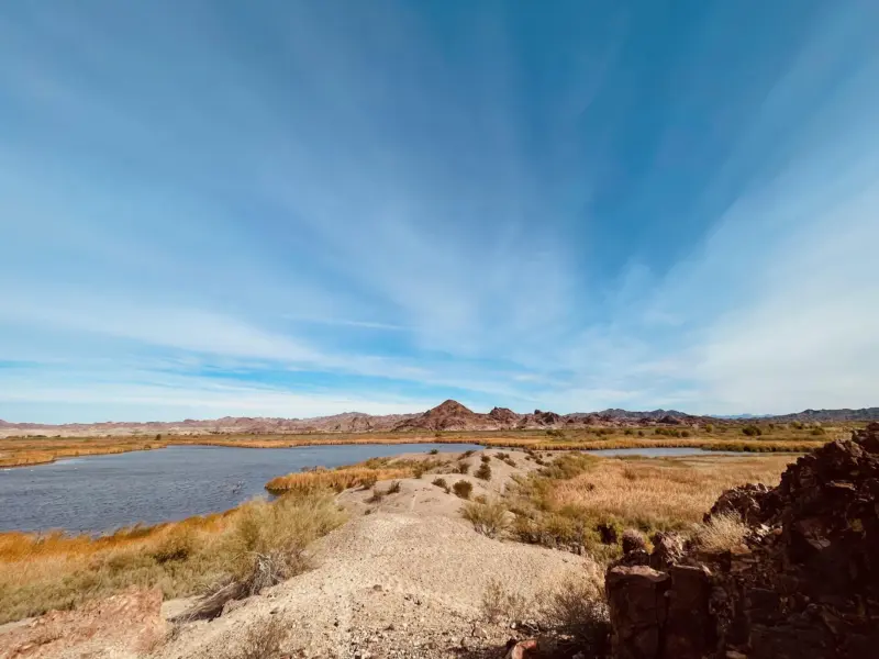 Taylor Lake SoCal, Picacho Peak [OC], [4032x3024]