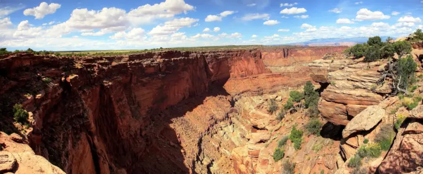 dead horse point, UT [OC] [1600x661]